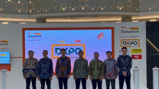 Pembukaan DXPO by Danamon 2024 di Makassar. (Foto: Gita/HN)