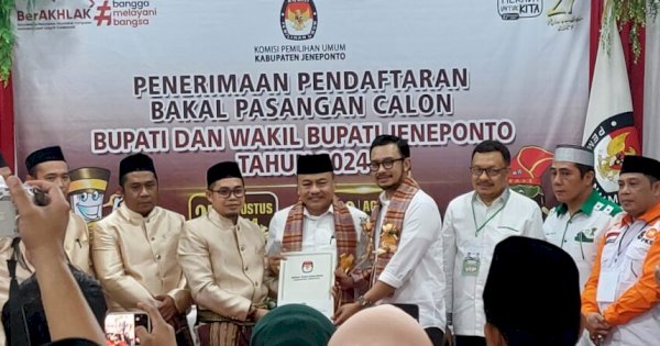 Ini 4 Pasangan Cakada Jeneponto