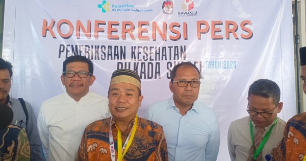 Dua Kandidat Pilgub Sulsel Lakukan Pemeriksaan Kesehatan Hari ini