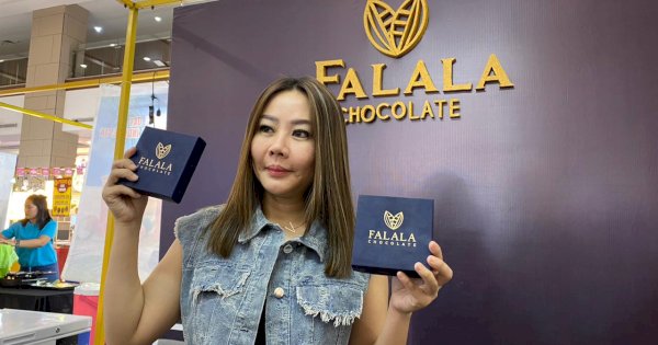 Falala Chocolate Siap Manjakan Lidah Pengunjung di Bonanza Market PiPo Makassar