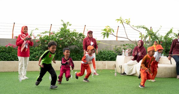 Kunjungi Taman di Atas Kota Ja &#038; Joy,  400 Murid TK di Kecamatan Rappocini Adu Bakat Seni