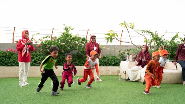 Kunjungi Taman di Atas Kota Ja &#038; Joy,  400 Murid TK di Kecamatan Rappocini Adu Bakat Seni