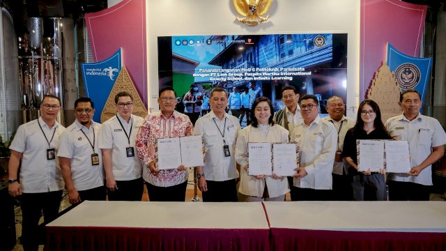 Tingkatkan Daya Saing Pariwisata, Kampus Poltekpar Makassar Gandeng&nbsp; Tiga Perusahaan Besar