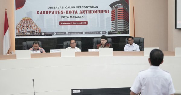 Makassar Siap Bertransformasi Jadi Kota Percontohan Anti Korupsi