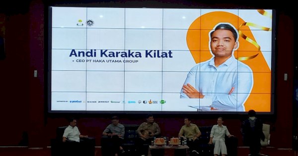 Punya Pengalaman Bisnis Mumpuni, Caketum HIPMI Sulsel Andi Karaka Berbagi Ilmu di UNM