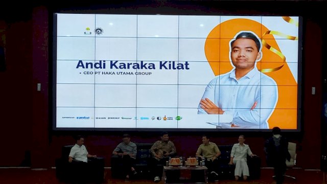 Punya Pengalaman Bisnis Mumpuni, Caketum HIPMI Sulsel Andi Karaka Berbagi Ilmu di UNM