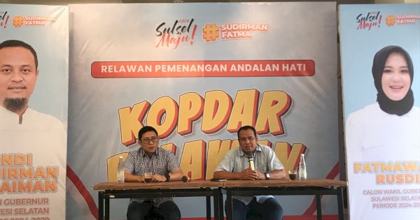 Jubir Sudirman-Fatma: Tak Elok Rasanya Kalau ada Kotak Kosong