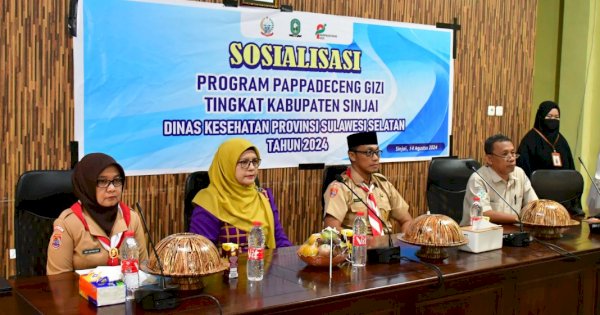 Cegah Stunting Dinkes Sinjai Sosialisasi Program Mappadeceng Gizi