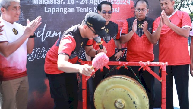 Danny Pomanto Janji Gelar Tenis Wali Kota Cup Tahun Depan