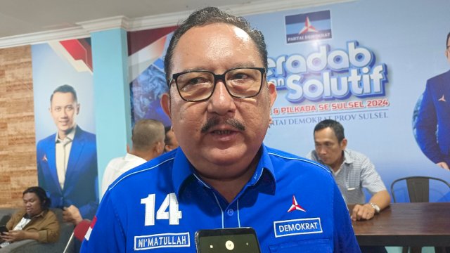 Ketua Dewan Pimpinan Daerah (DPD) Demokrat Sulsel, Ni'matullah Erbe.
