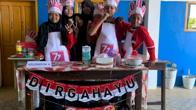 Memasak Hingga Lari Karung Meriahkan HUT RI 79 SDIT Ibnu Rajab