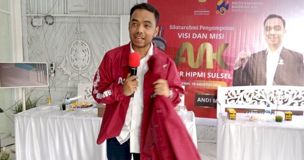 Caketum HIPMI Sulsel AMK  Sambangi HIPMI Sinjai