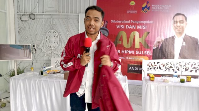 Caketum HIPMI Sulsel AMK Sambangi HIPMI Sinjai