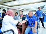 Ultah ke 100, Perumda Air Minum Makassar Gelar Aksi Donor Darah