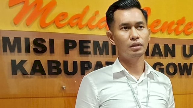 Ketua Divisi Teknis Penyelenggaraan KPU Gowa, Nursalam Samad.