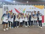 Medali Pertama Sulsel di PON XXI Aceh-Sumut dari Tim Senam Artistik Beregu Putri