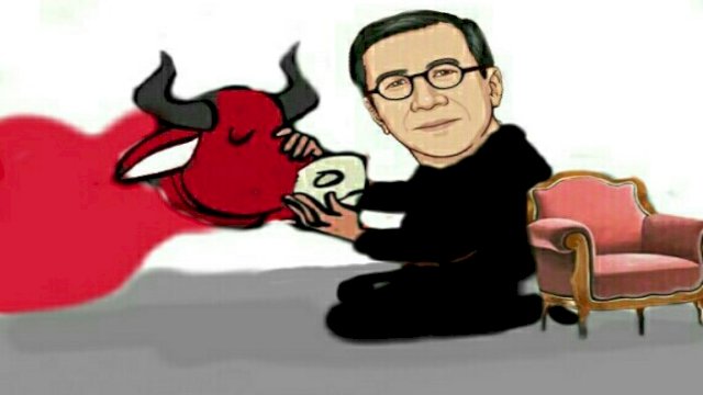 Karikatur Menkumham Yasonna Laoly (Dodi/harian.news)