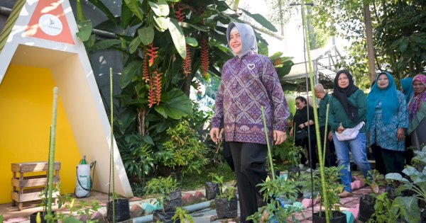 Ketua TP PKK Makassar Tinjau Tiga Lorong Wisata di Tiga Kecamatan