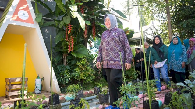 Ketua TP PKK Makassar Tinjau Tiga Lorong Wisata di Tiga Kecamatan