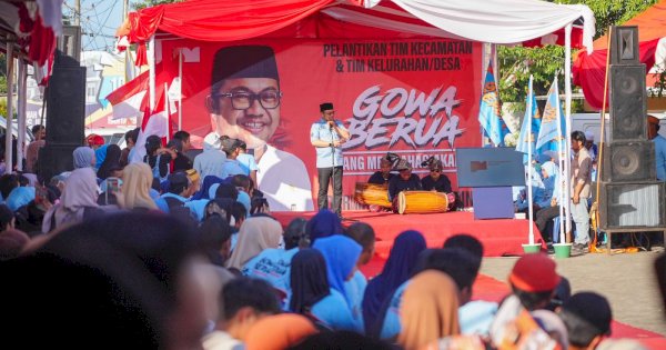 Gowa Berua Unjuk Kekuatan di Jantung Gowa, Ribuan Warga hingga Tokoh Penting Padati Lokasi Acara