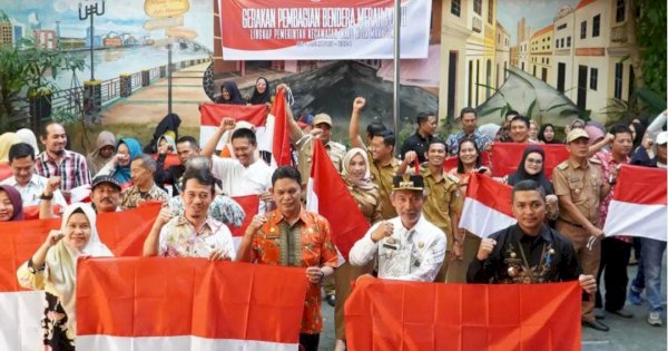 Gerakan 10 Juta Bendera, Camat Wajo akan Kibarkan Merah Putih di Longwis