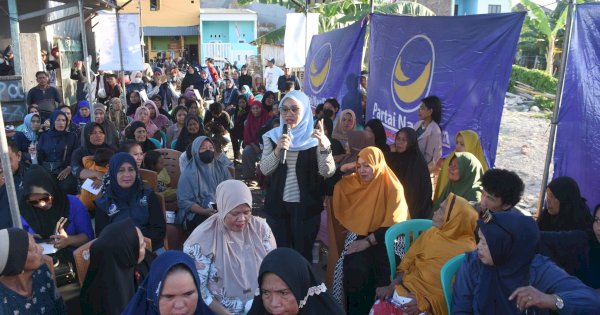 Temui Warga di Rappocini, Rezki Mulfiati Spill Aturan Ganjil Genap Bakal Diberlakukan