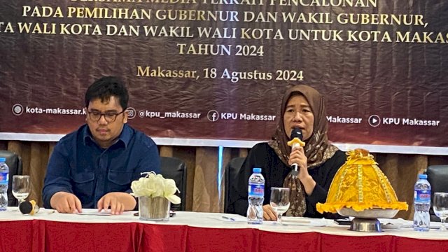 Rapat koordinasi KPU Makassar persiapan tahapan Pilkada Makassar. Foto: HN/Sinta