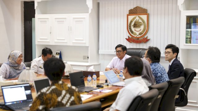 Terima Kunjungan Pemerintah Jepang, Pemkot Makassar Mantap Wujudkan &#8216;Low Carbon City&#8217;