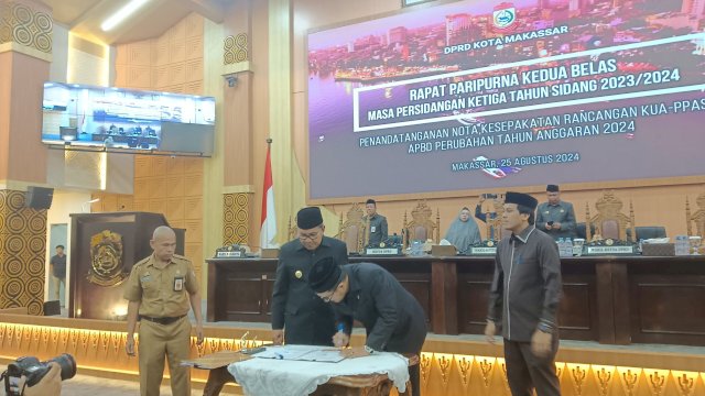 Rapat paripurna kelas 12. Foto: HN/Sinta