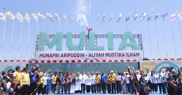 PBB Tambah Kekuatan Appi-Aliyah di Pilwalkot Makassar