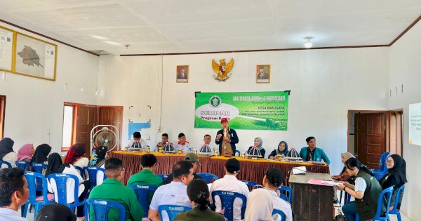 Mahasiswa KKN STIE Amkop Makassar Kembangkan Potensi Desa Barugaya