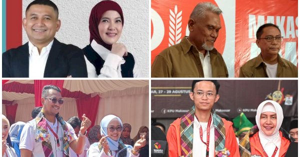 PKS Munculkan Poros Baru, ini Daftar Lengkap Paslon Pilwalkot Makassar