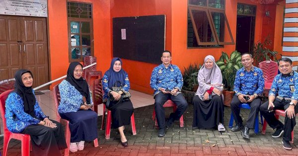 Dispus Makassar Lakukan Kunjungan di  Kelurahan Manggala