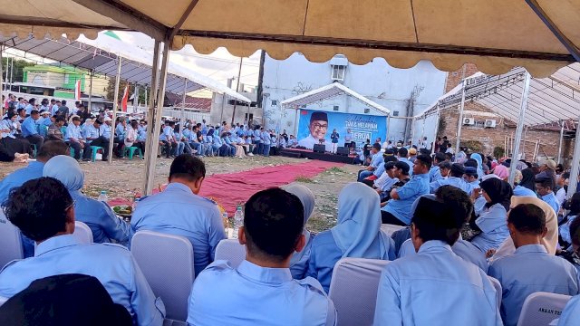 DM kali pertama muncul sebagai 02 di depan publik. Foto: HN/Yusrizal