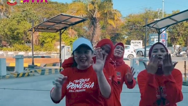 Semarak Merah Putih HUT RI ke-79 di Kantor DP3A Kota Makassar