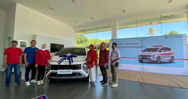 Dinkes Makassar Boyong 21 Unit Hyundai Stargazer Model Ambulance untuk Kebutuhan Emergency di Puskesmas