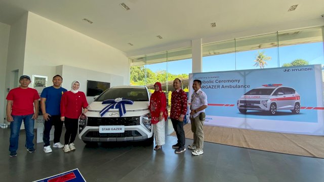 Dinkes Makassar Boyong 21 Unit Hyundai Stargazer Model Ambulance untuk Kebutuhan Emergency di Puskesmas