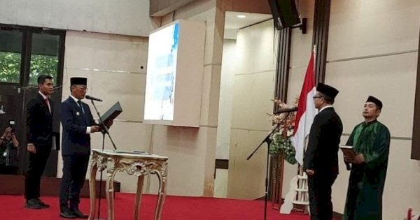 PJ Bupati Sinjai Hadiri Pelantikan Sekprov Sulsel
