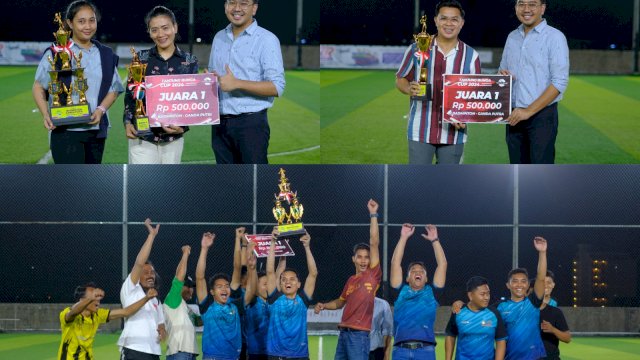 Para pemenang Tanjung Bunga Cup yang digelar PT GMTD. (Foto: Humas GMTD)