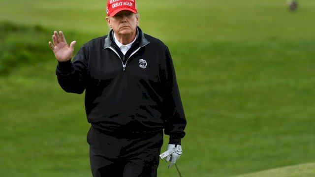Mantan Presiden AS Donald Trump mengalami percobaan pembunuhan saat bermain golf. Foto: ist/AFP