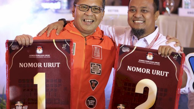 Moh Ramdhan Pomanto dan Andi Sudirman Sulaiman. Foto: dok Tim DiA