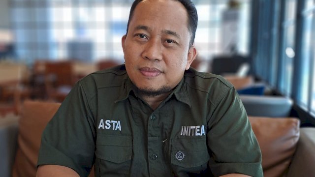 Asri Tadda Jubir DIA saat menyampaikan argumen ke awak media. (Foto: Shinta/HN)