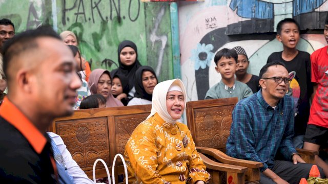 Kandidat Calon Wali Kota Makassar Indira Yusuf Ismail. Foto: HN/Sinta