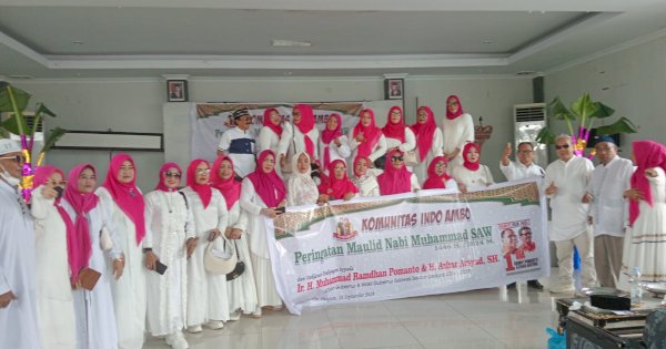 Komunitas Indo Ambo Parepare Dukung Paslon DiA Menangkan Pilgub Sulsel 2024