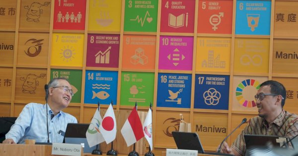 Wujudkan Low Carbon City, Pejabat Pemkot Makassar Belajar ke Kota Maniwa Jepang