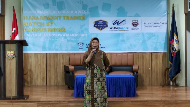 Gelaran management trainee Unibos Makassar. (Foto: Humas Unibos)