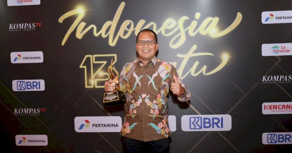Wali Kota Makassar Kembali Terima Penghargaan Keterbukaan Informasi Publik dari Kompas TV