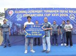 Danny Pomanto Saksikan Babak Final Turnamen Sepak Bola Dirgantara Cup XXVI 2024