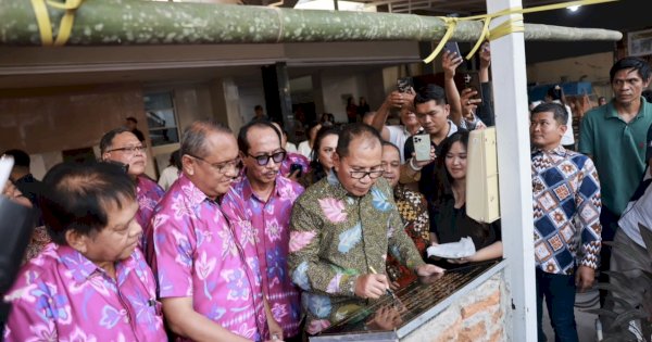 Wali Kota Makassar Hadiri Peletakan Batu Pertama Renovasi Gereja Bukit Zaitun