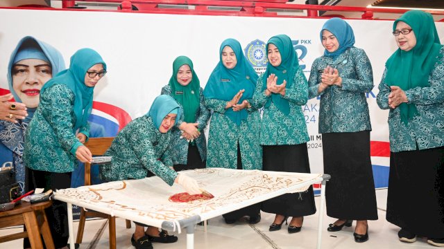 Ketua TP PKK Makassar Resmi Buka Jambore dalam Peringatan HKG ke-52